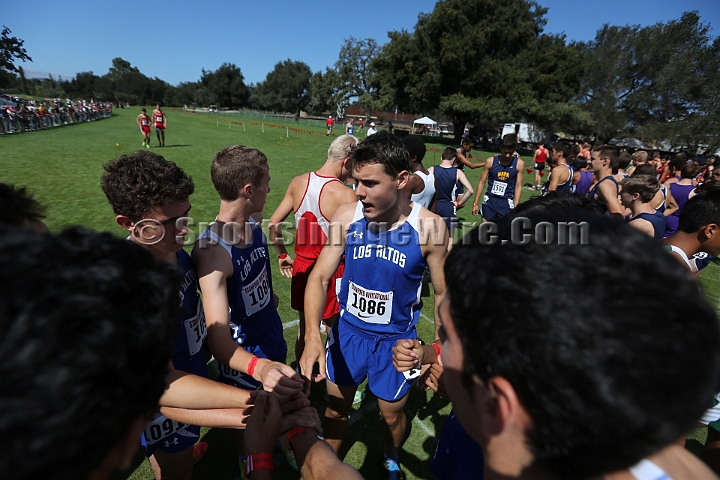 2014StanfordD2Boys-200.JPG - D2 boys race at the Stanford Invitational, September 27, Stanford Golf Course, Stanford, California.